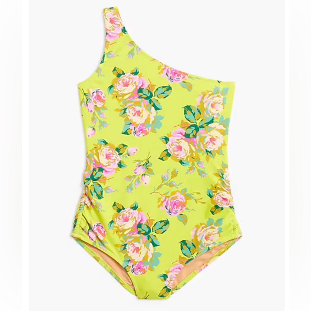 Crewcuts one shoulder bathing suit